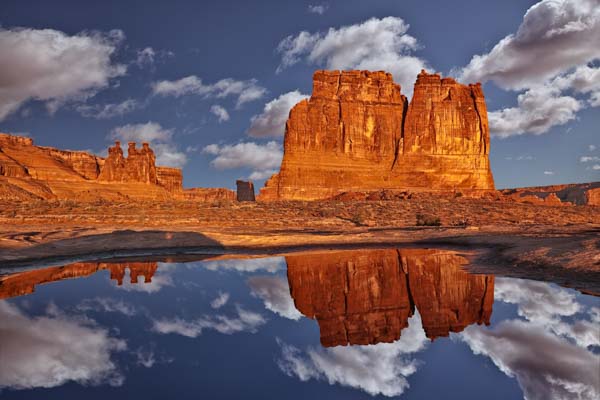 Reflection of The Organ in Arches NP